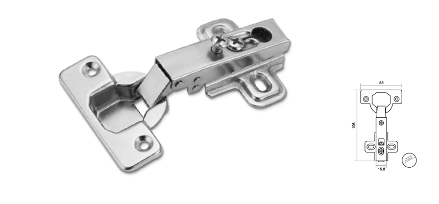 Basic Concealed Hinge,one-way 